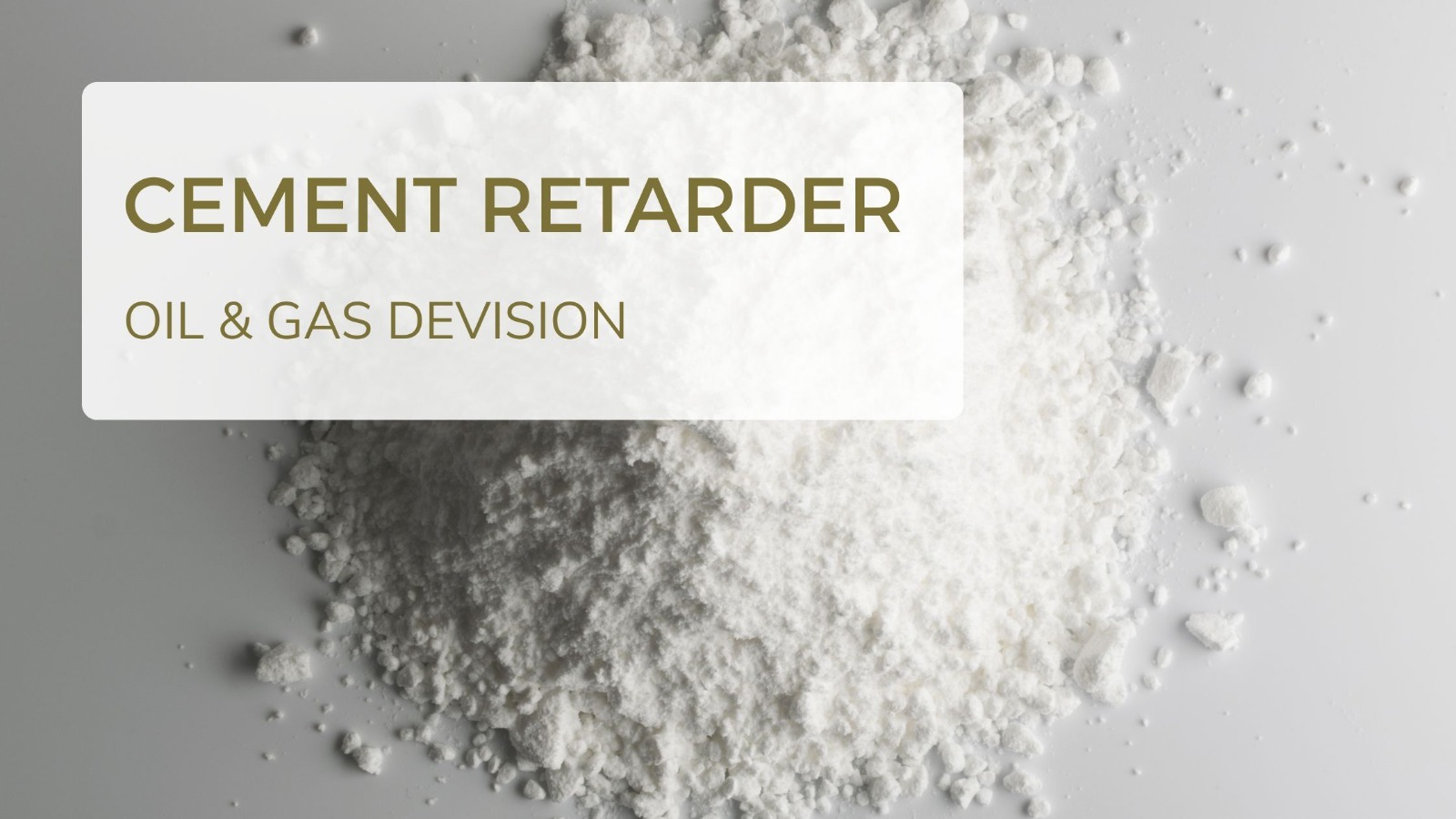 You are currently viewing Cement Retarders Supplier Worldwide | Best Cementing Additives for Oil & Gas